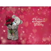 3D Holographic Mum & Dad Me to You Bear Anniversary Card Extra Image 1 Preview